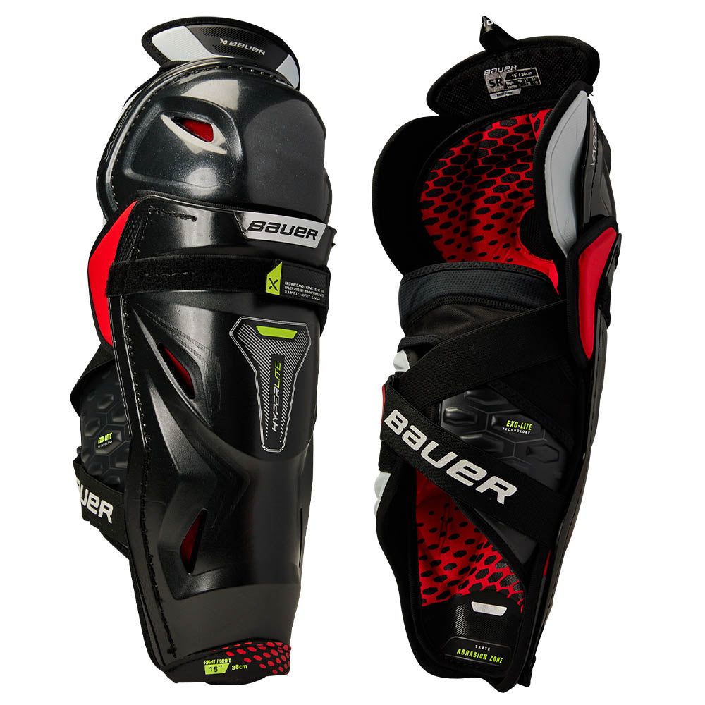Bauer Vapor Hyperlite Shin Guards Intermediate