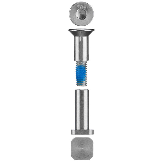 Helo 6mm 2-Piece Square Skate Axle (Single)