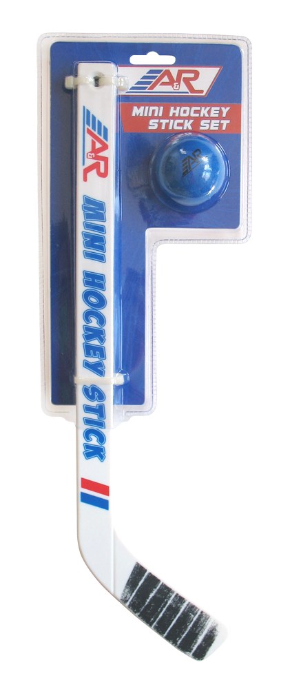 A&R Mini Hockey Sticks (2)  And Foam Ball