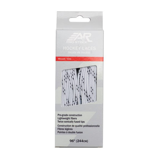 Pro-Stock Laces White Wax