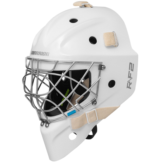Warrior Ritual R/F2 E+ SR Goalie Mask Certified Cat Eye Cage