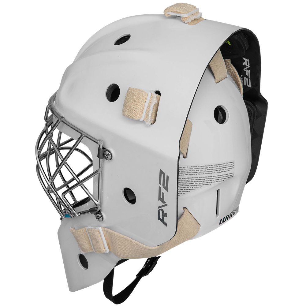 Warrior Ritual R/F2 Pro Goalie Mask Certified Cat Eye Cage