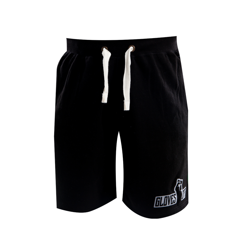 CHUNKY SHORTS BLACK WITH ICONIC LOGO